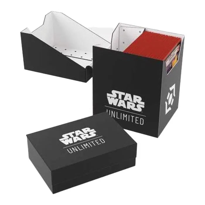 Gamegenic - Star Wars Unlimited - Soft Crate - Black/White - Loaded Dice