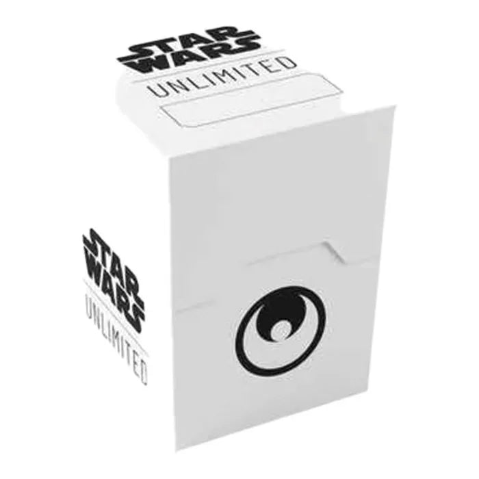 Gamegenic - Star Wars Unlimited - Soft Crate - White/Black - Loaded Dice