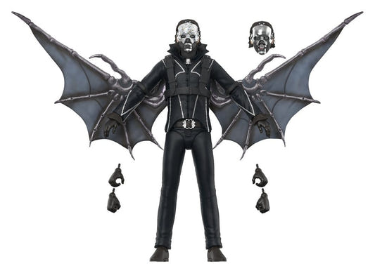 Super7 Ghost Ultimates Papa V Perpetua with bat wings spread, alternate head and hands