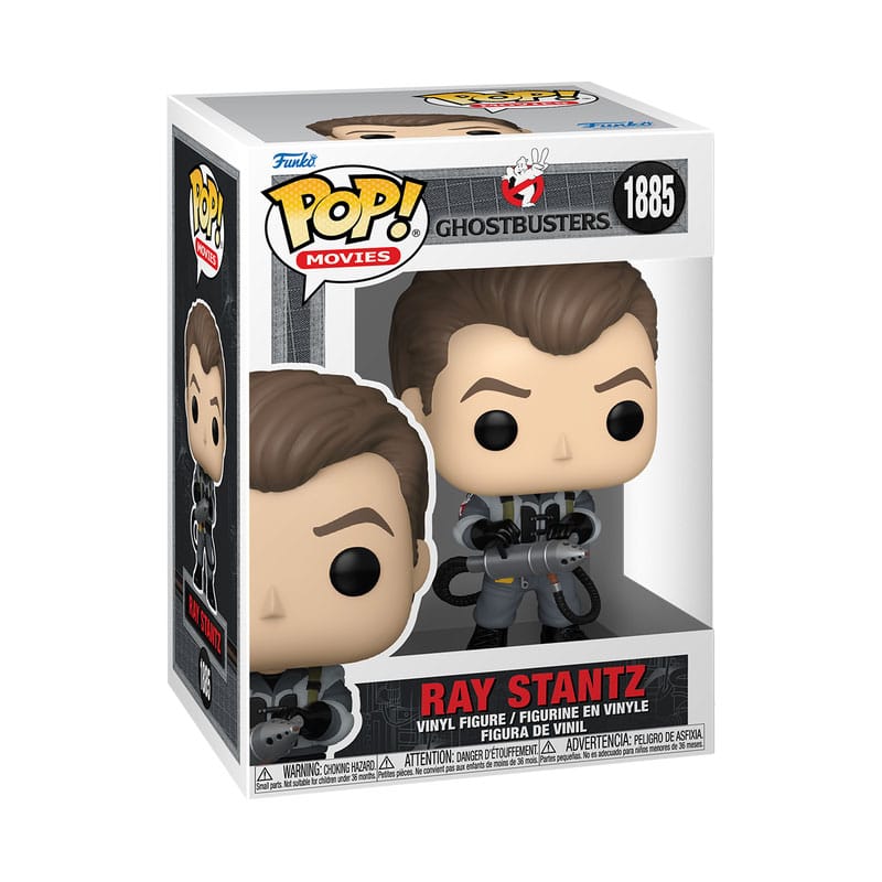 Funko Pop! Movies Ghostbusters Ray Stantz vinyl figure 1885 in its window display box