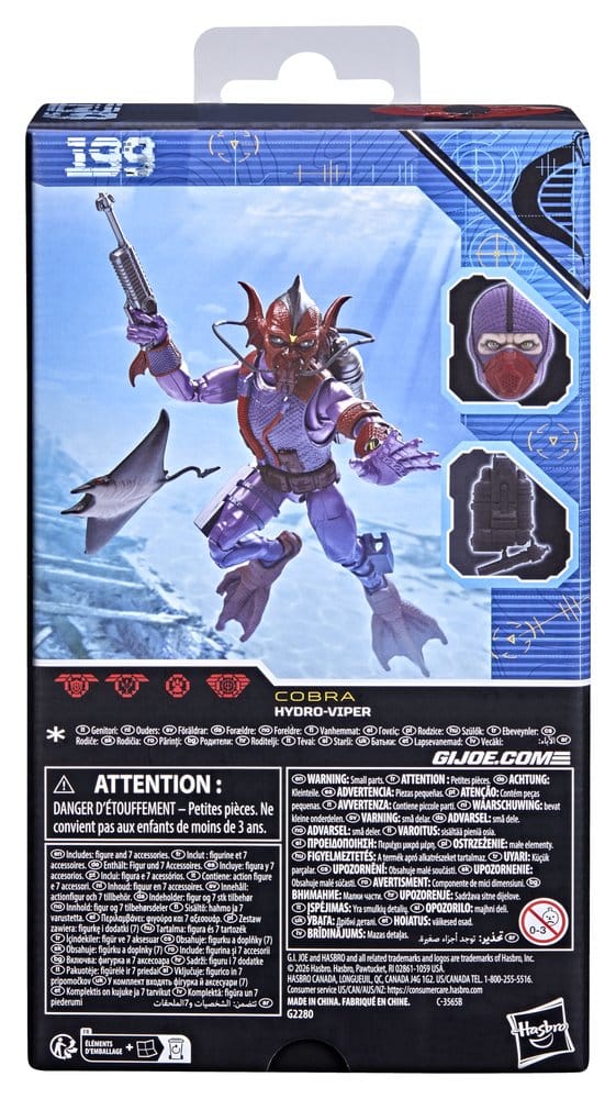 G.I. Joe Classified Series Action Figure #199 Hydro-Viper 15 cm