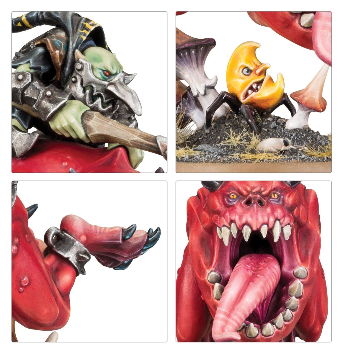Gloomspite Gitz: Loonboss on Giant Cave Squig - Loaded Dice