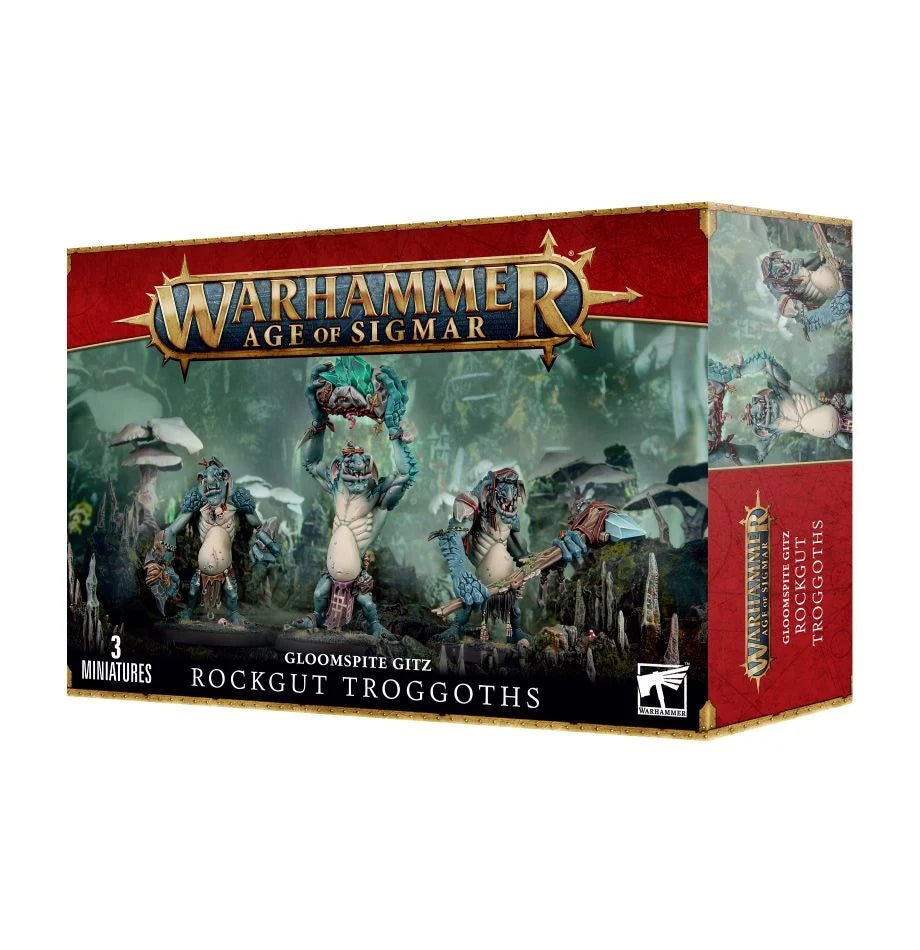 Games Workshop Gloomspite Gitz Rockgut Troggoths box front