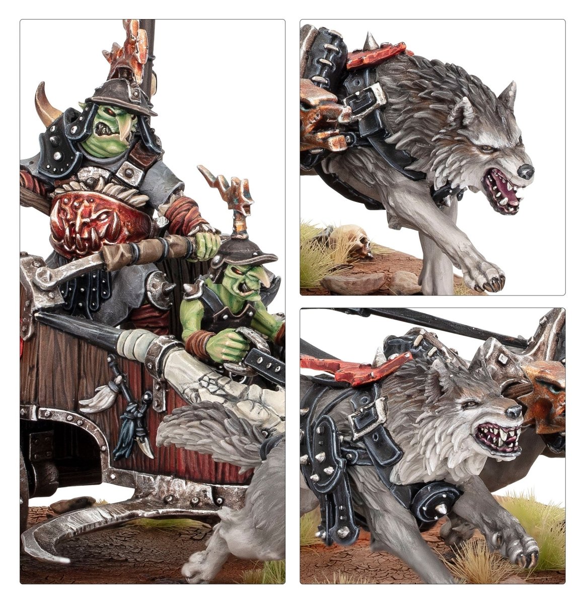 Gloomspite Gitz: Snarlboss on War-Wheela - Loaded Dice