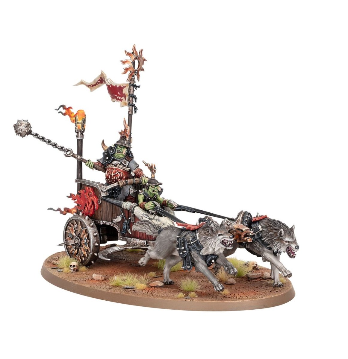 Gloomspite Gitz: Snarlboss on War-Wheela - Loaded Dice