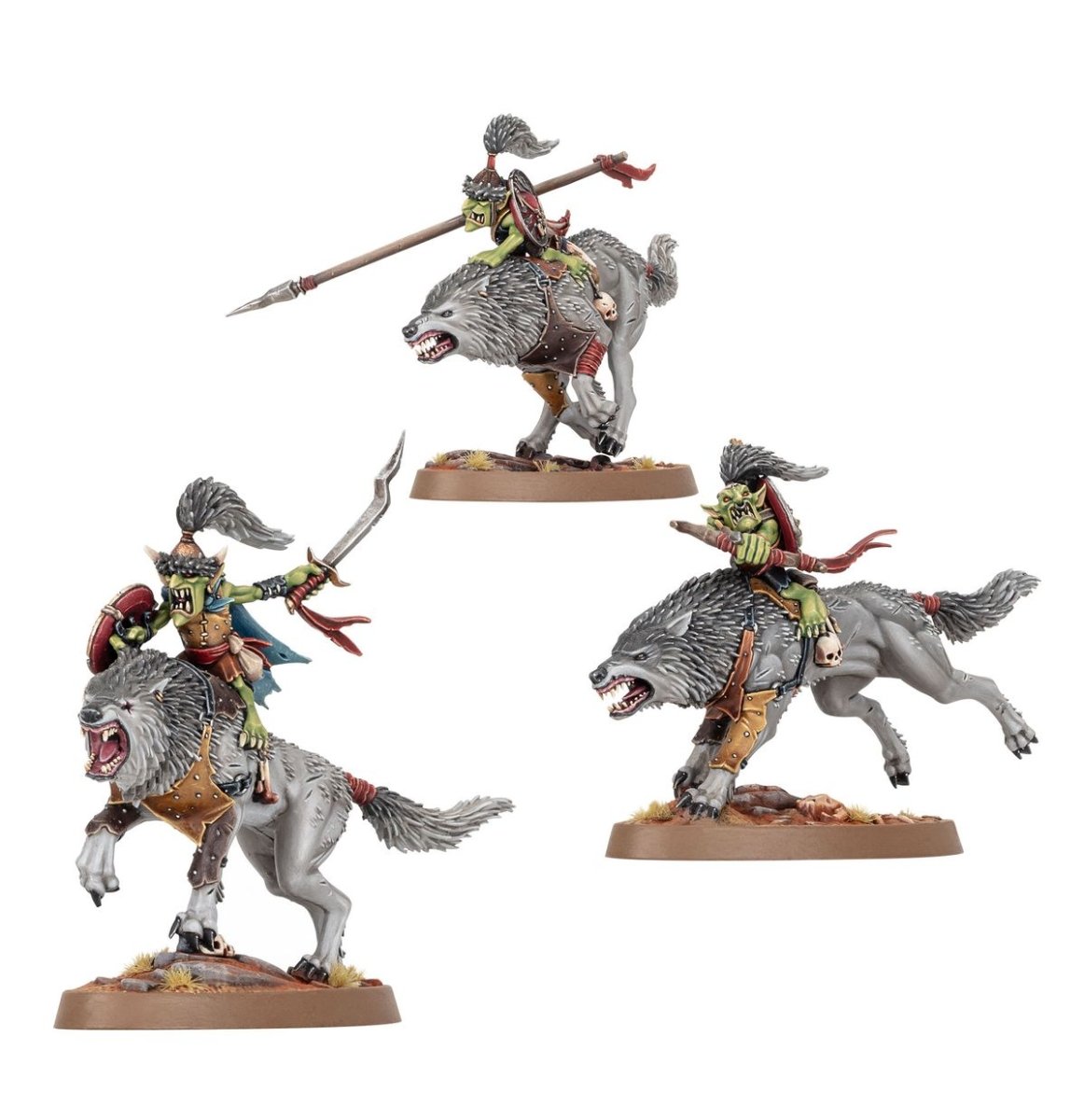 Gloomspite Gitz: Snarlboss & Wolfgit Retinue - Loaded Dice