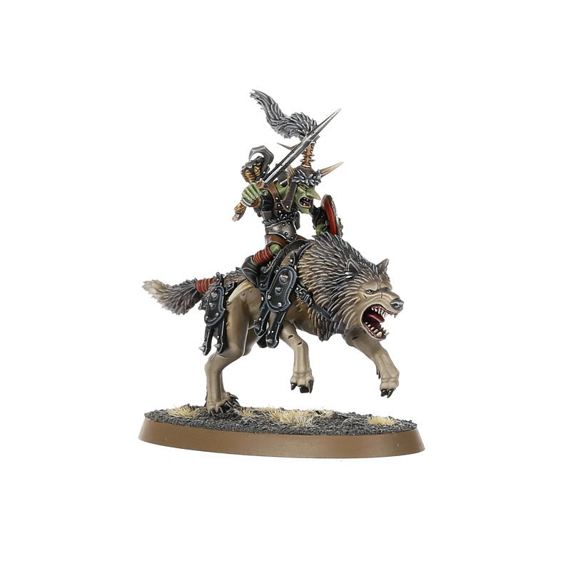 Gloomspite Gitz: Snarlfang Riders painted miniature - Loaded Dice