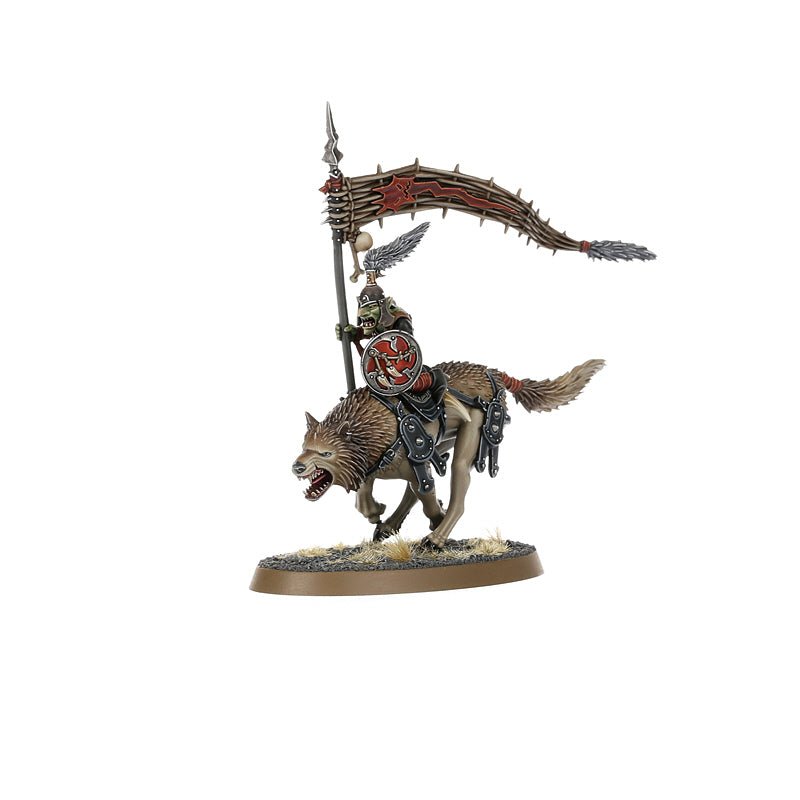 Gloomspite Gitz: Snarlfang Riders painted miniature - Loaded Dice