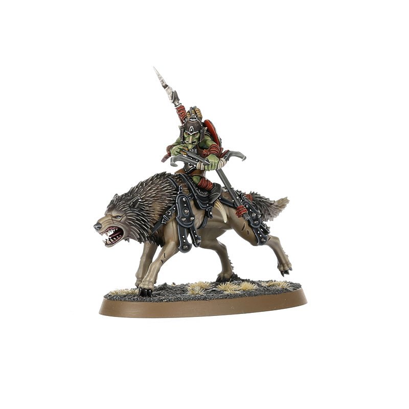 Gloomspite Gitz: Snarlfang Riders painted miniature - Loaded Dice