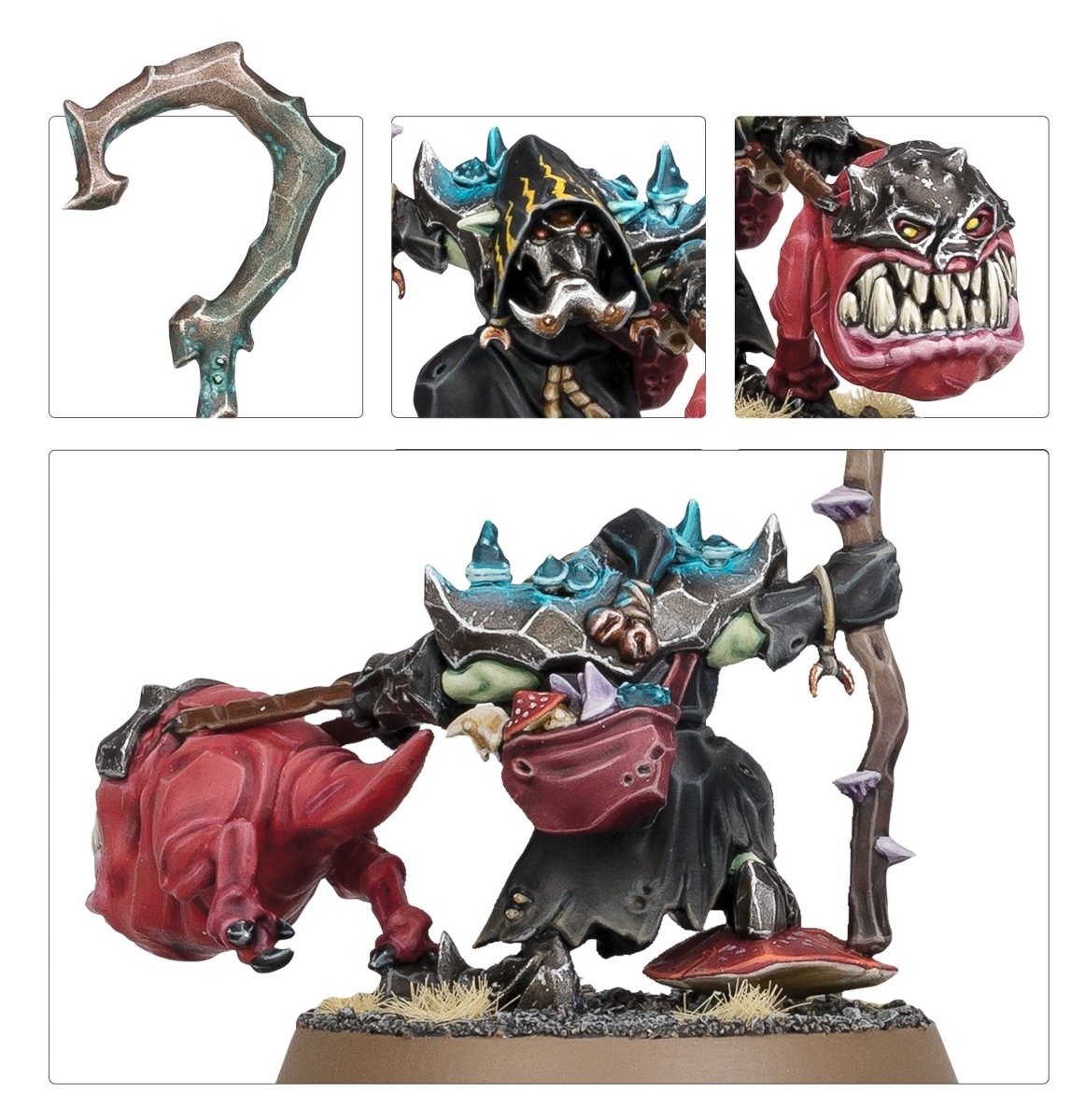 Gloomspite Gitz: Squigboss With Gnasha-Squig - Loaded Dice