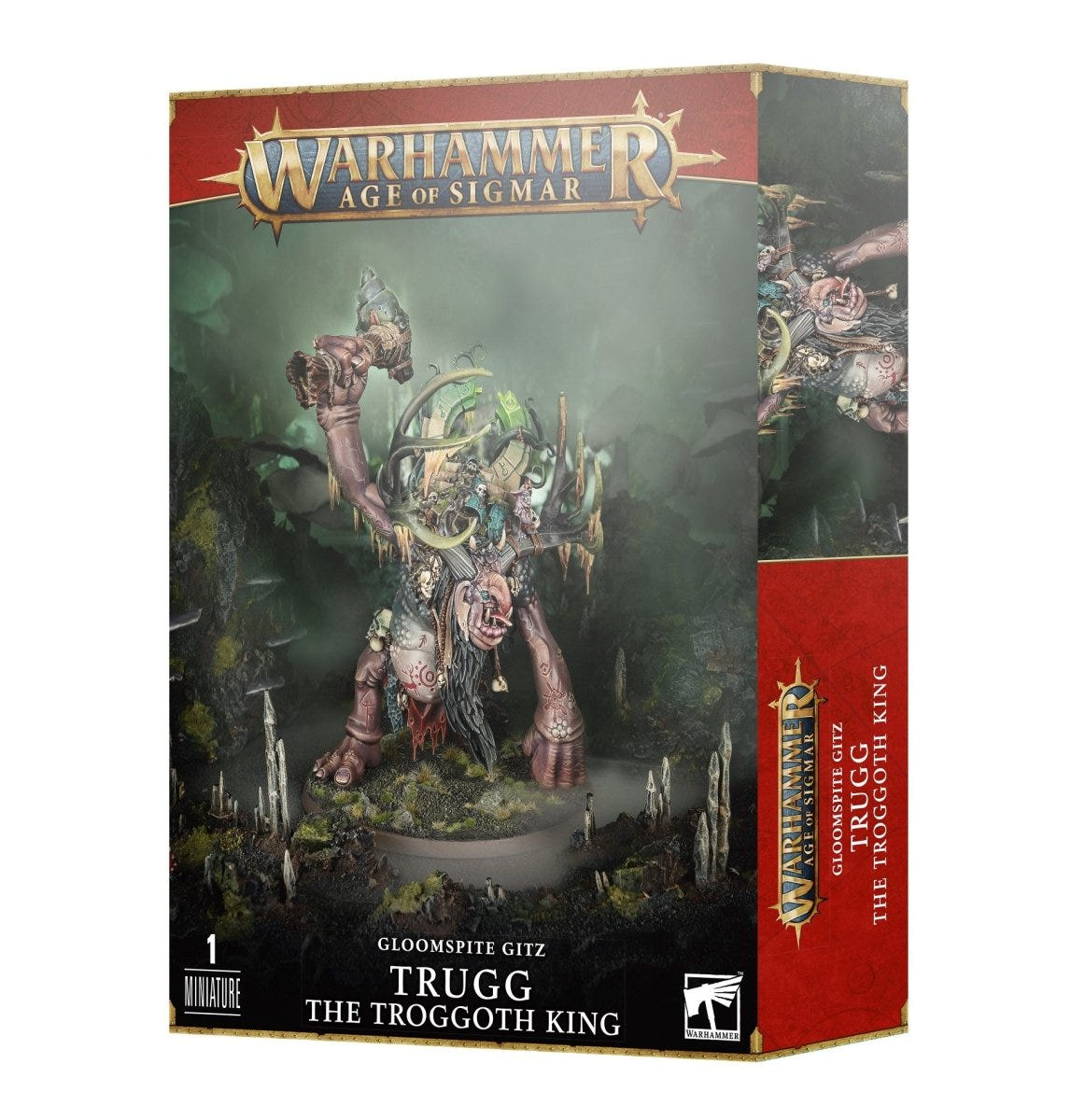 Games Workshop Age of Sigmar Gloomspite Gitz Trugg the Troggoth King box front