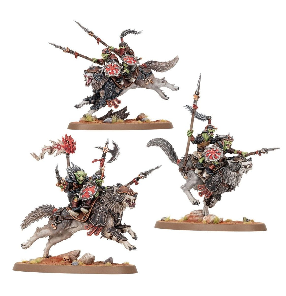 Gloosmpite Gitz: Snarlpack Cavalry - Loaded Dice