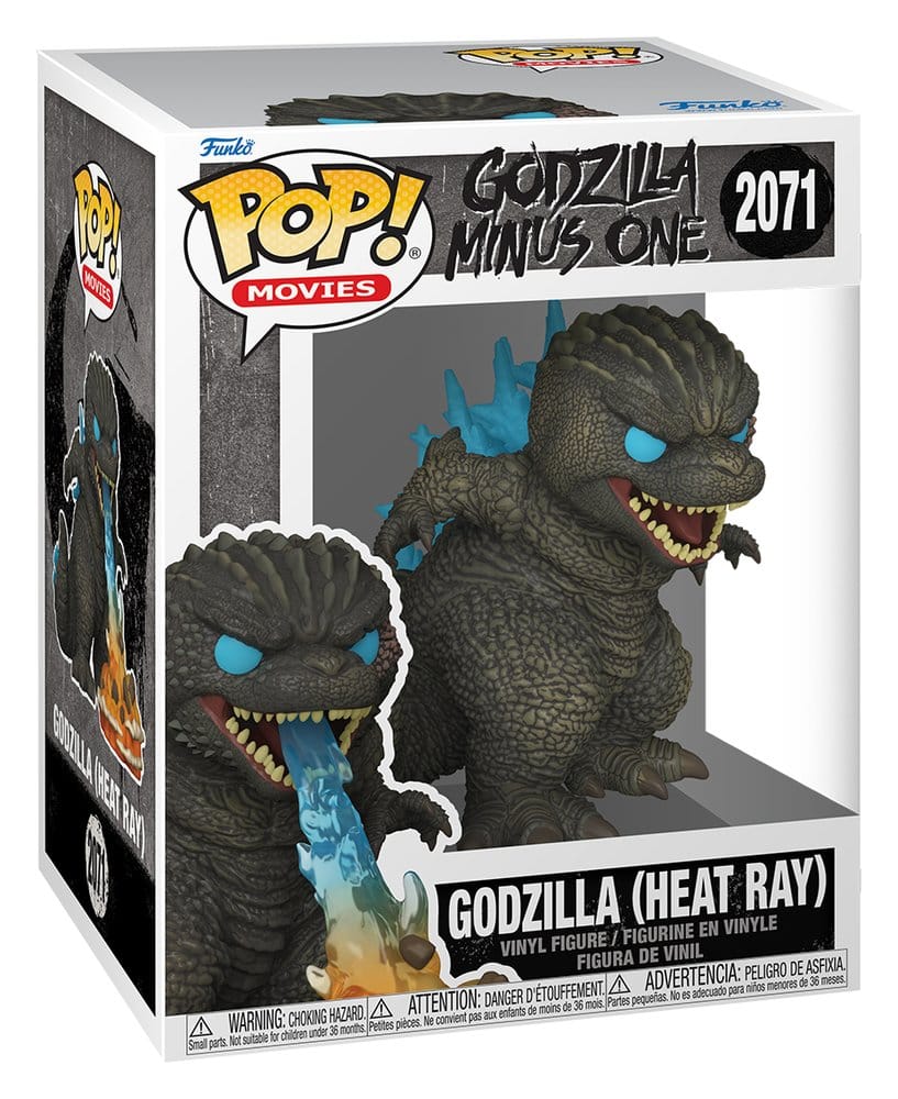 Funko Godzilla Minus One POP! Movies Godzilla (Heat Ray) vinyl figure in window box, number 2071