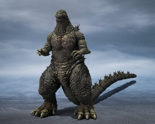 Godzilla S.H.MonsterArts figure from Godzilla the Ride: Great Clash, front view
