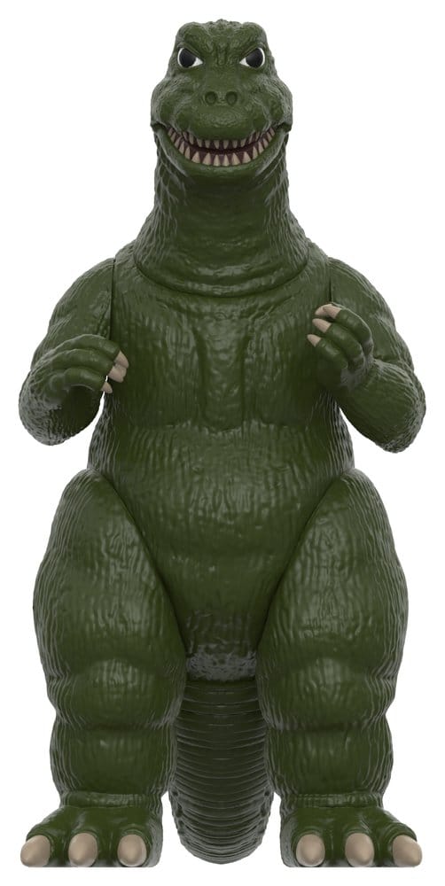 Green Godzilla figure from the Monster Island Wave 13 blind box range, front view