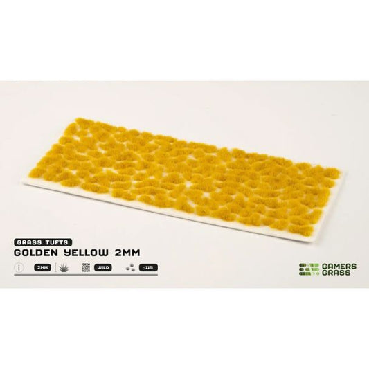 Gamers Grass Golden Yellow 2mm - Loaded Dice