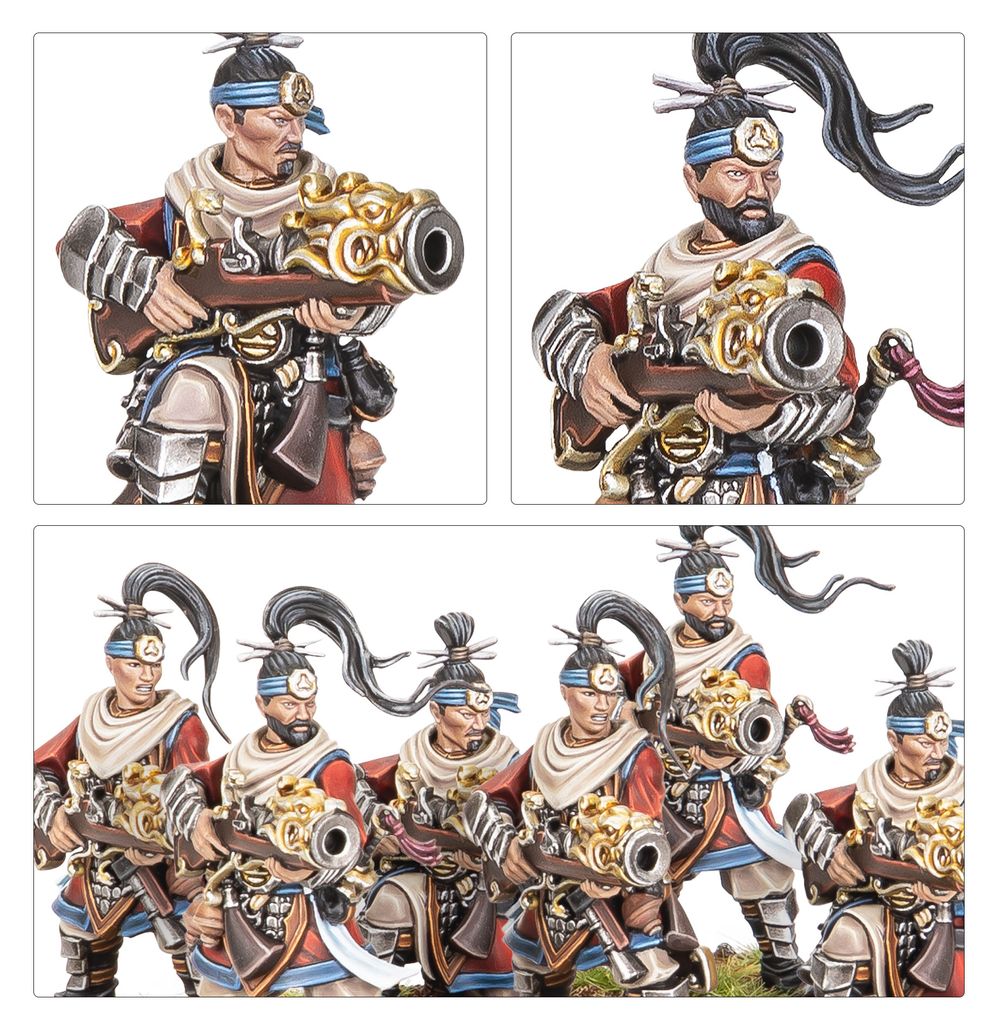 Grand Cathay: Iron Hail & Crane Gunners - Loaded Dice