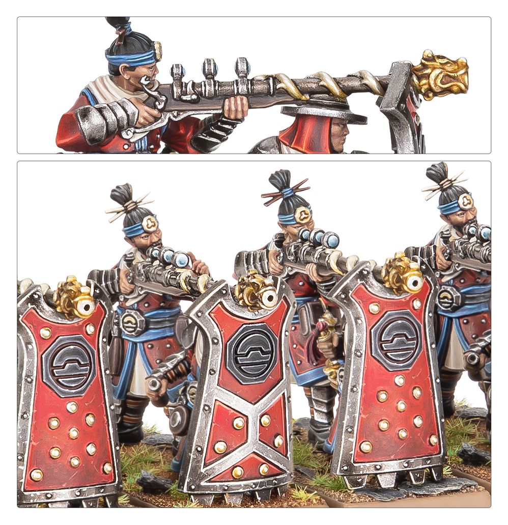 Grand Cathay: Iron Hail & Crane Gunners - Loaded Dice