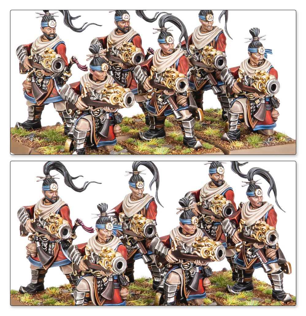 Grand Cathay: Iron Hail & Crane Gunners - Loaded Dice