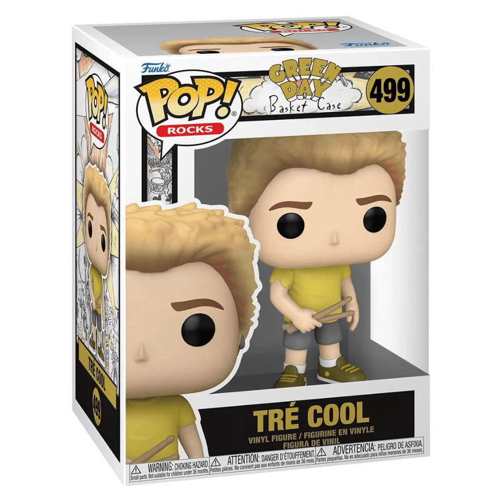 Green Day Funko POP! Tre Cool (Basket Case) 9cm - Loaded Dice