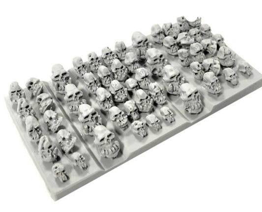 Green Stuff World 50x Resin Ork Skulls