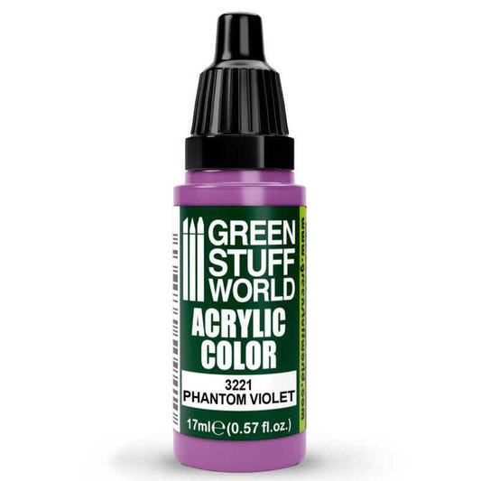 Green Stuff World Maxx Formula acrylic paint Acrylic Color Paint - Phantom Violet 17ml 17ml dropper bottle