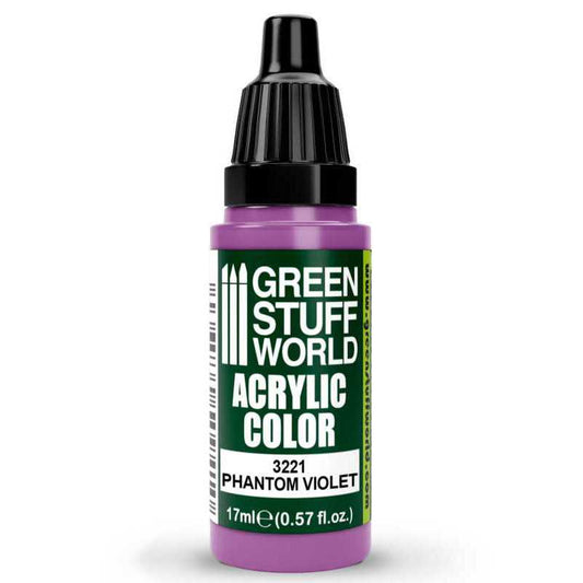 Green Stuff World Maxx Formula acrylic paint Acrylic Color Paint - Phantom Violet 17ml 17ml dropper bottle
