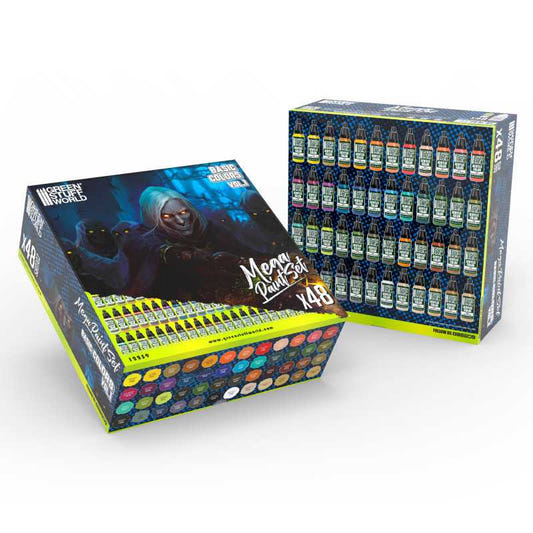 Green Stuff World paint set Basic Colors Mega Paint Set - Vol. 1.0
