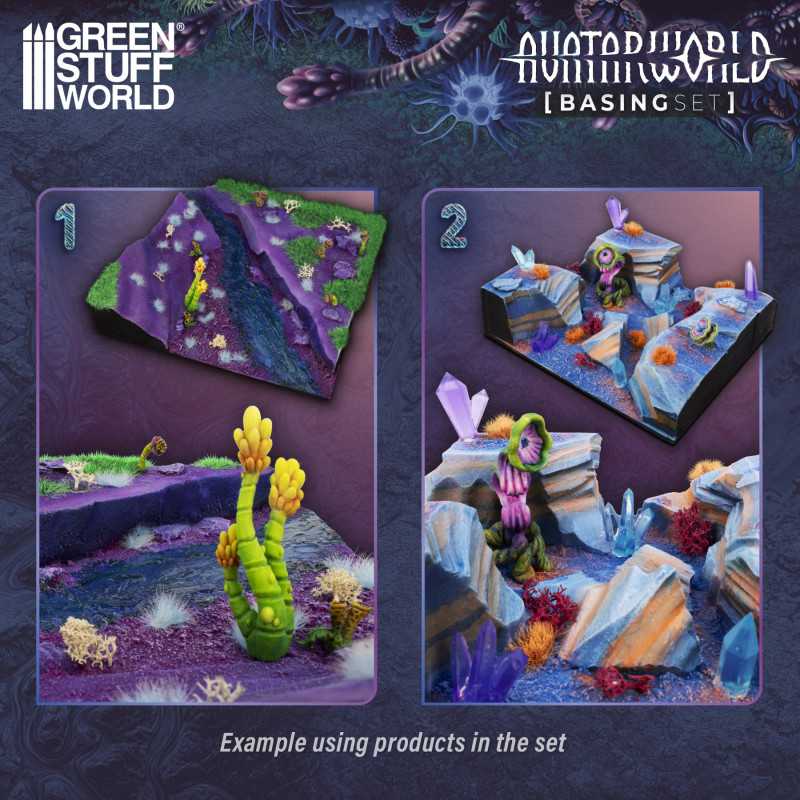 Green Stuff World Basing Set - Avatar World - Loaded Dice