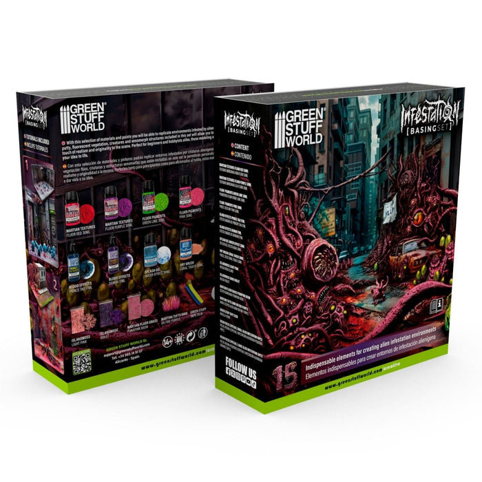 Green Stuff World Basing Set - Infestation