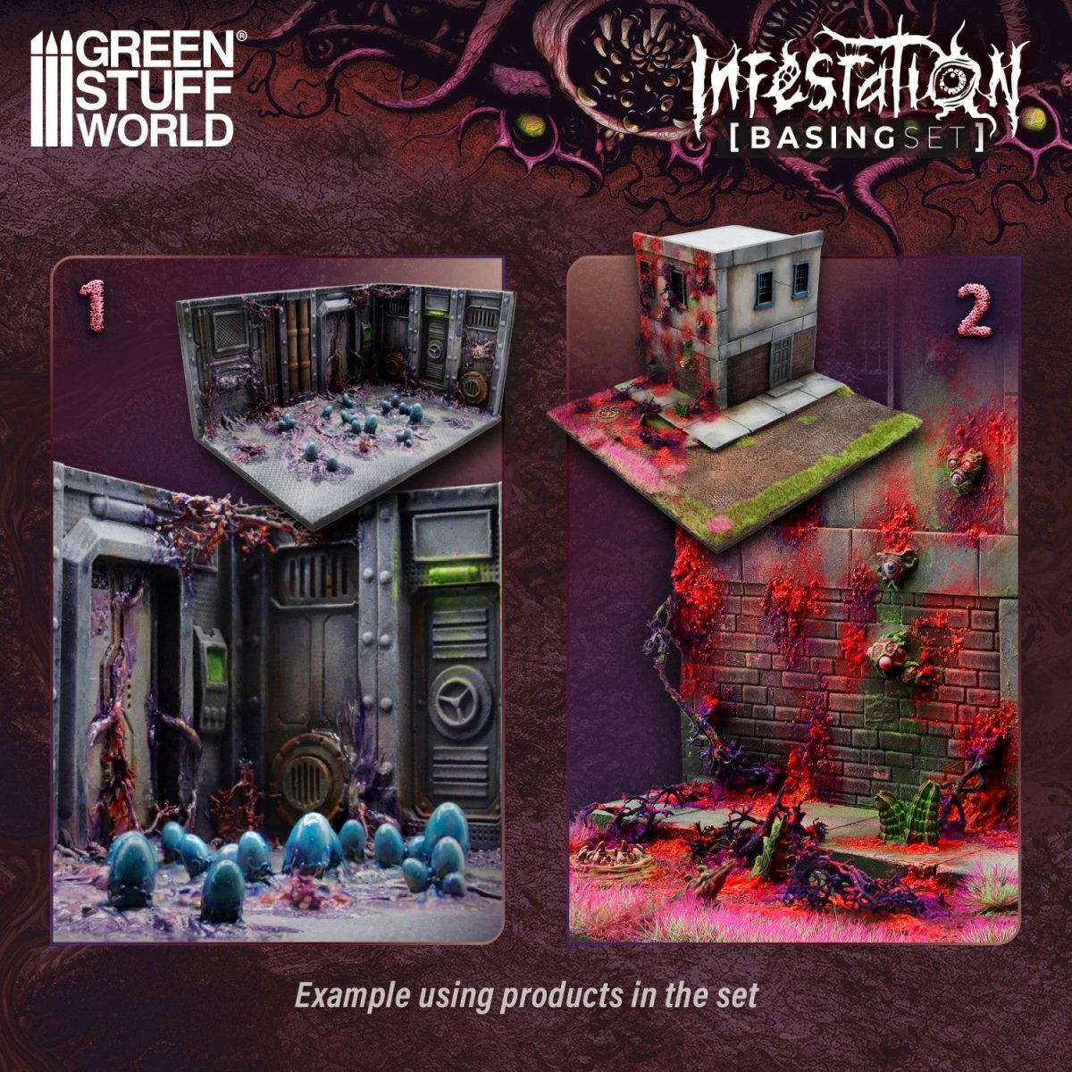 Green Stuff World Basing Set - Infestation - Loaded Dice