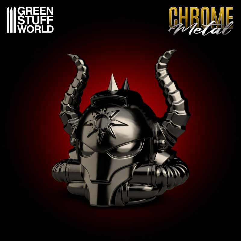 Green Stuff World - Black Chrome Paint - Airbrush - Loaded Dice