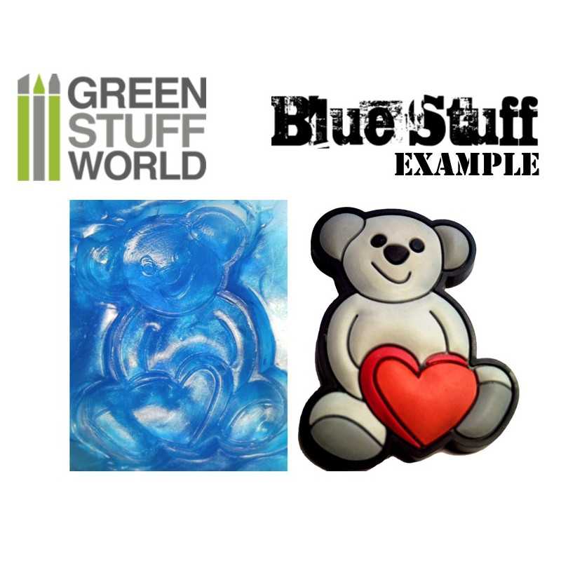 Blue Stuff Mold (8 Bars) - Loaded Dice