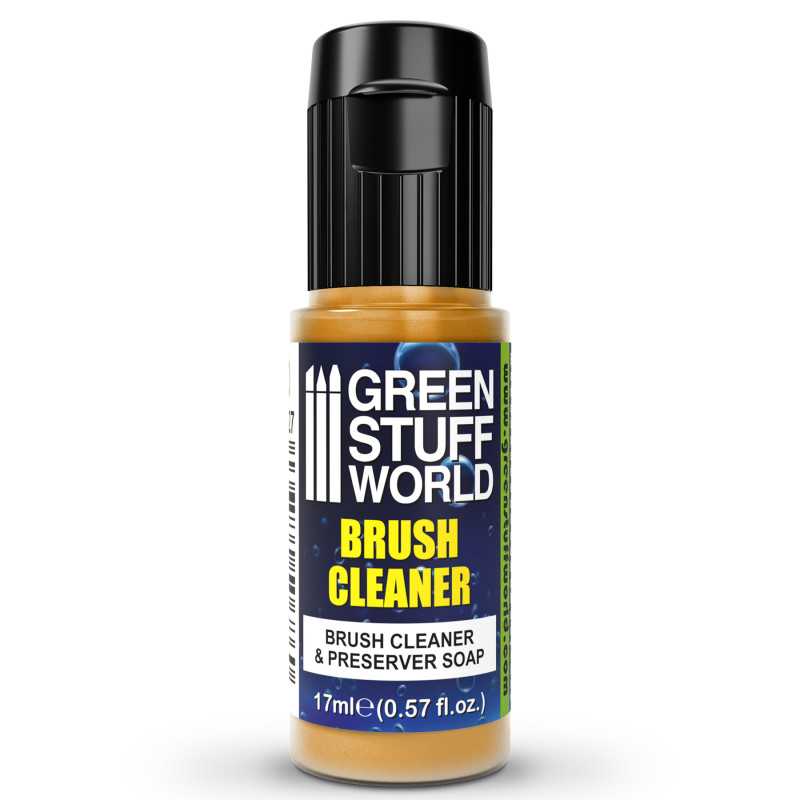 Green Stuff World Brush Cleaner n Preserver Soap 17ml hobby tool
