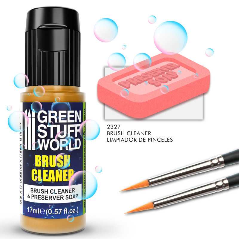 Green Stuff World - Brush Cleaner n Preserver Soap 17ml - Loaded Dice