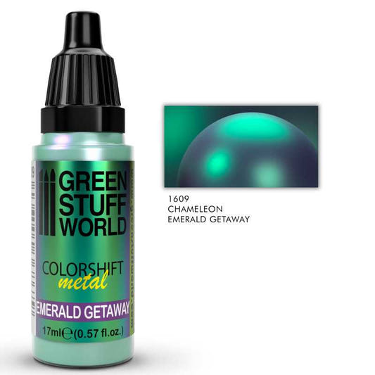 Green Stuff World Chameleon colourshift paint Chameleon Paint Emerald Getaway