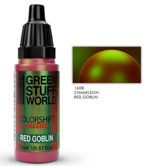 Green Stuff World Chameleon colourshift paint Chameleon Paint Red Goblin
