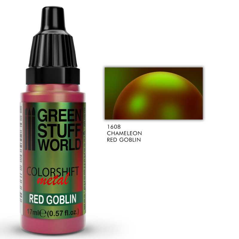 Green Stuff World Chameleon colourshift paint Chameleon Paint Red Goblin