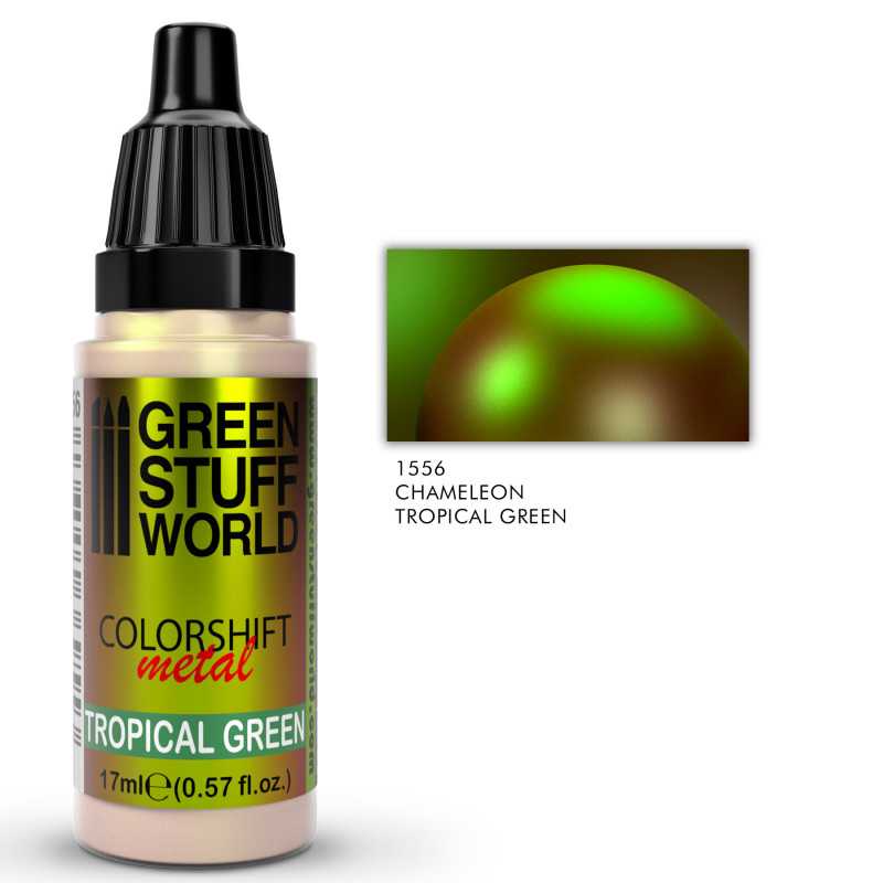 Green Stuff World Chameleon colourshift paint Chameleon Paint Tropical Green