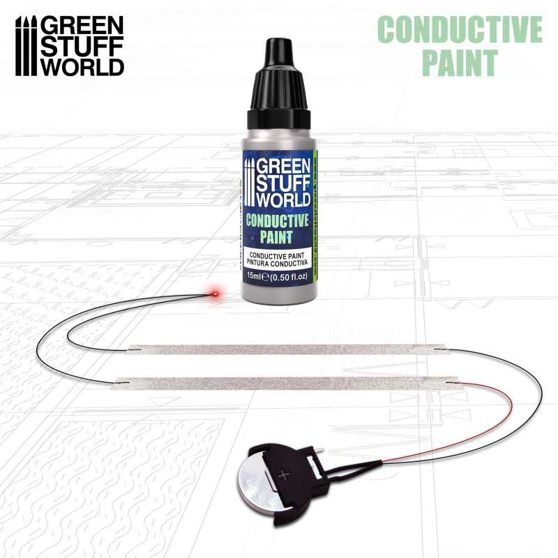 Green Stuff World Conductive Paint - Loaded Dice
