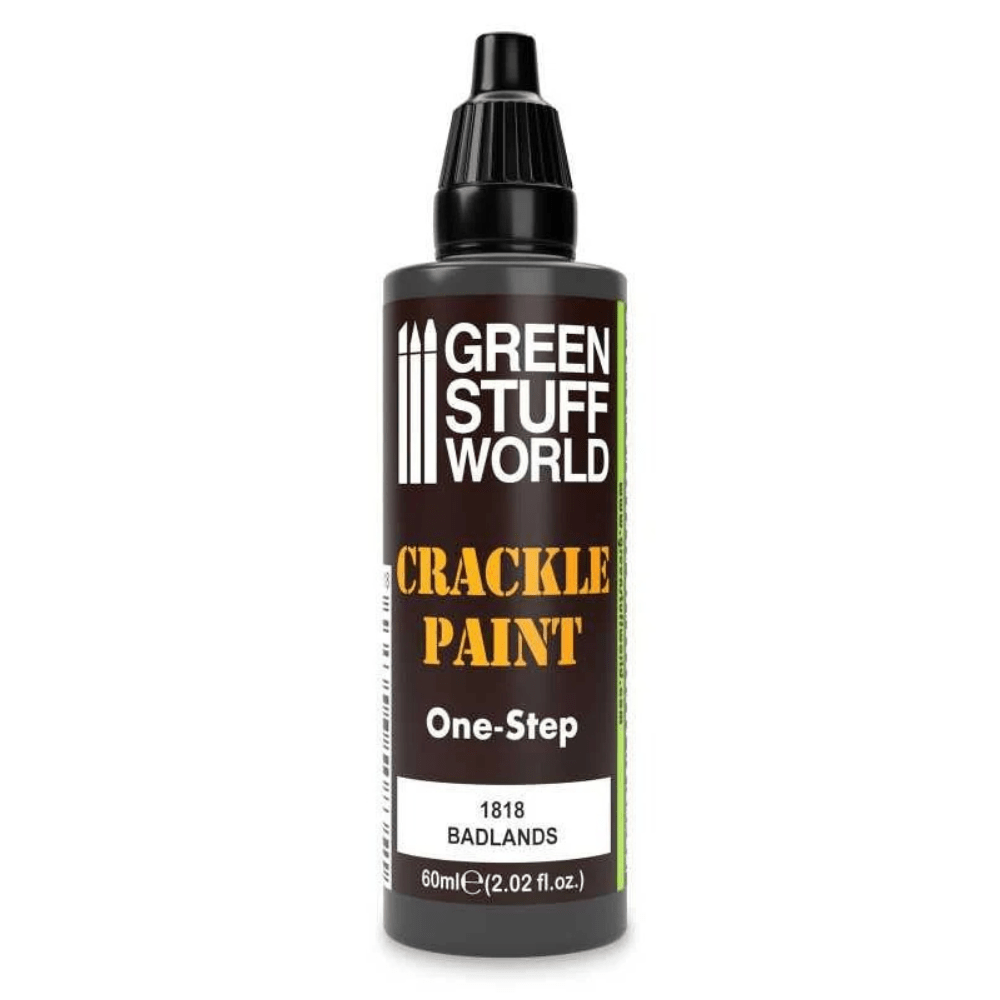Green Stuff World Crackle Paint Crackle Paint - Badlands 60ml cracked earth basing effect