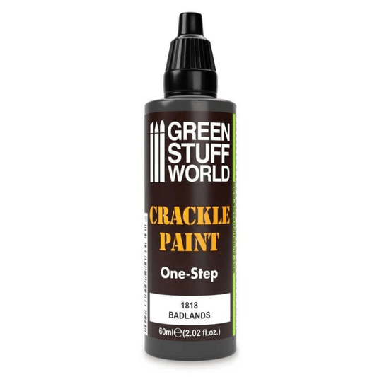 Green Stuff World Crackle Paint Crackle Paint - Badlands 60ml cracked earth basing effect