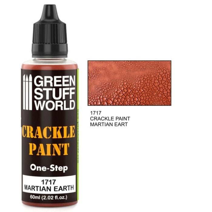 Green Stuff World Crackle Paint Crackle Paint - Martian Earth 60ml cracked earth basing effect
