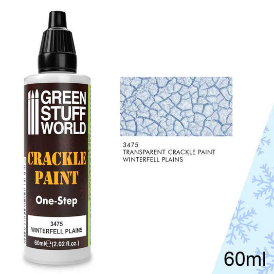 Green Stuff World Crackle Paint Crackle Paint - Winterfell Plains 60ml cracked earth basing effect