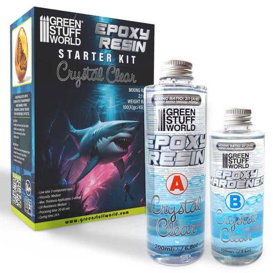 Green Stuff World resin Crystal Clear Epoxy Resin 300ml bottle