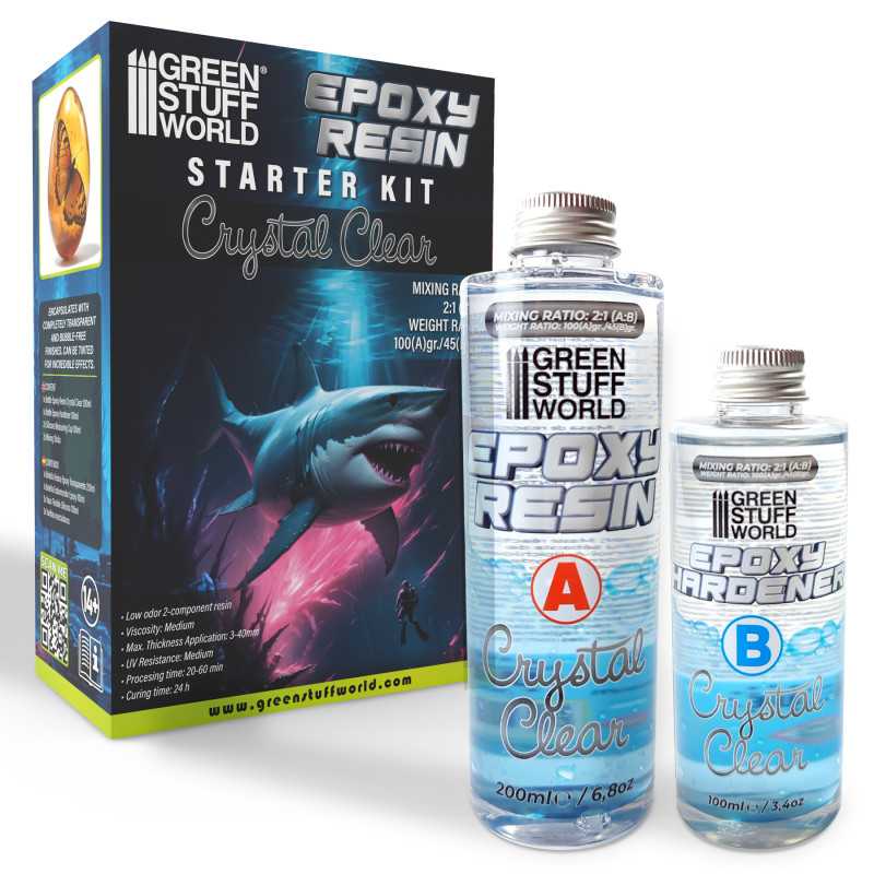 Green Stuff World resin Crystal Clear Epoxy Resin 300ml bottle