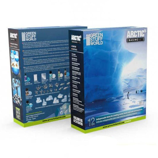 Green Stuff World Environment Set - Arctic Basing Set basing material