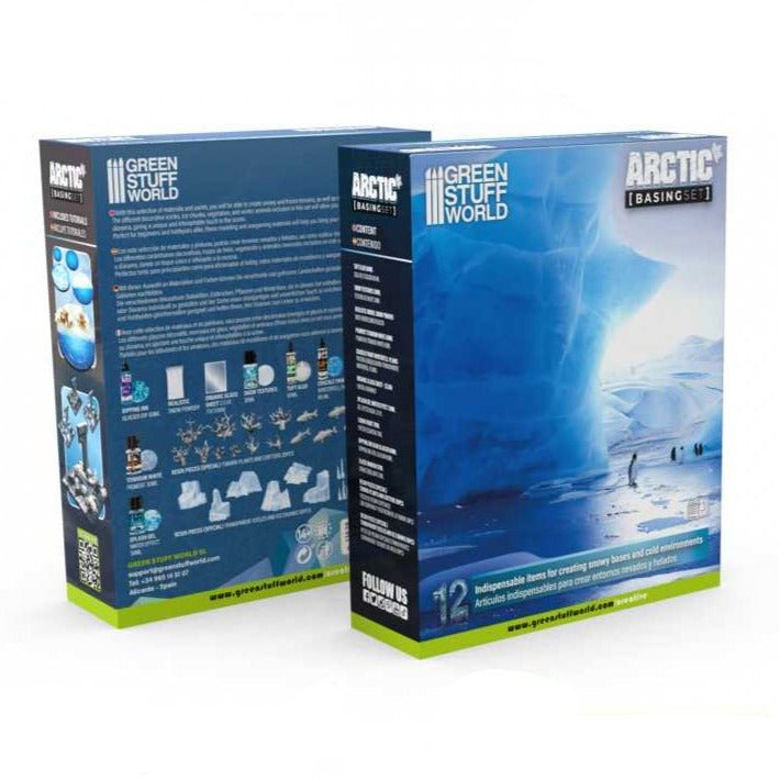 Green Stuff World Environment Set - Arctic Basing Set basing material