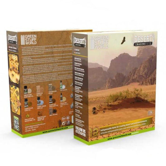 Green Stuff World Environment Set - Desert basing material