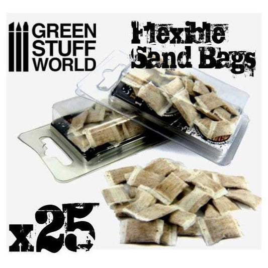 Green Stuff World Flexible Sandbags x 25
